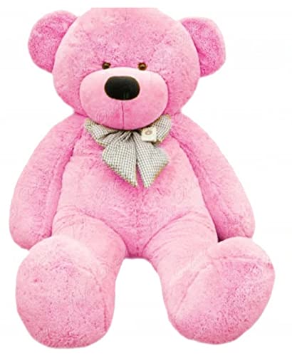 Lifestyle & More XXL Teddybär Kuschelbär rosa 130 cm Plüschbär Kuscheltier super Soft von Lifestyle & More