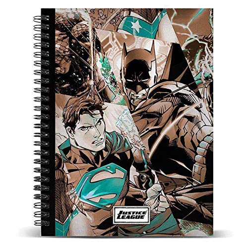 Liga de la Justicia Justice League - Passbook und Notizbücher, Mehrfarbig (Karactermania km-37877) von KARACTERMANIA