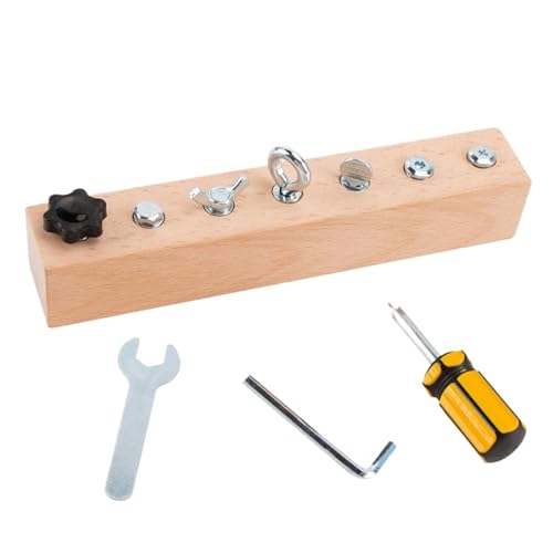 1 Set Toddler-Werkzeuge, Holzlernspielzeug, geschäftiger Board, Schraubendreher-Board-Set-Schraubfahreraktivitäten Tools Montessori Toys grundlegender Fähigkeiten Bildungsssenorische Sensorische Spie 1 Set Toddler-Werkzeuge, Holzlernspielzeug, geschäftiger Board, Schraubendreher-Board-Set-Schraubfahreraktivitäten Tools Montessori Toys grundlegender Fähigkeiten Bildungsssenorische Sensorische Spie von Ligeinsrk