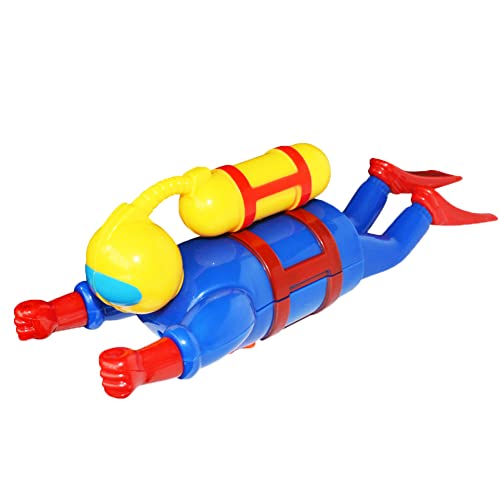 1pc Taucher Mann Schwimmbad Spielzeug Uhrenspielzeug auf Wasserspielzeug Badezimmer Spielzeug Duschgeschenk Puzzle für Jungen und Mädchen von Ligeinsrk