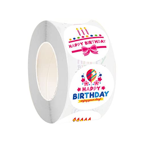 Aufkleber Roll, 1, 5 runde wasserdichte Geburtstagsaufkleber -Etiketten, 500pcs Selbstklebstoff Happy Labels für Babyparty -Heimschule Klassenzimmer Geschenke Partyzubehör Aufkleber Roll, 1, 5 runde wasserdichte Geburtstagsaufkleber -Etiketten, 500pcs Selbstklebstoff Happy Labels für Babyparty -Heimschule Klassenzimmer Geschenke Partyzubehör von Ligeinsrk