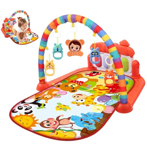 Baby Activity Center mit Musik & leicht sicherer und abnehmbarer Spaß Babyspielmatte mit Anhänger für Neugeborene und Kleinkinder, keine Batterie, Rot, Aktivitätszentrum, Fitnessstudio -Spielmatte Baby Activity Center mit Musik & leicht sicherer und abnehmbarer Spaß Babyspielmatte mit Anhänger für Neugeborene und Kleinkinder, keine Batterie, Rot, Aktivitätszentrum, Fitnessstudio -Spielmatte von Ligeinsrk