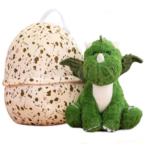 Dinosaurier Plüsch mit Eier 2pcs/Set süße PP Baumwolle weiche ausdrucksstarke Dragon Plüsch Dinosaurier gefülltes Tier für Kinder Weihnachtsgeburtstag Geschenk Stofftiere Dinosaurier Plüsch mit Eier 2pcs/Set süße PP Baumwolle weiche ausdrucksstarke Dragon Plüsch Dinosaurier gefülltes Tier für Kinder Weihnachtsgeburtstag Geschenk Stofftiere von Ligeinsrk