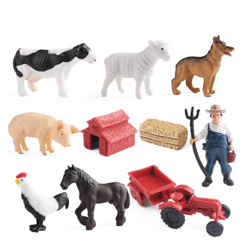 Farmtiere Figuren 1 Set Realistic Comprehensive Farm Animal Toys umfassen Tiere, Landwirte, Werkzeuge und mehr entwickelungsgezogene Eltern-Kind-Plastikspielzeuge, Geburtstagsgeschenk, Set 2, Figur Farmtiere Figuren 1 Set Realistic Comprehensive Farm Animal Toys umfassen Tiere, Landwirte, Werkzeuge und mehr entwickelungsgezogene Eltern-Kind-Plastikspielzeuge, Geburtstagsgeschenk, Set 2, Figur von Ligeinsrk