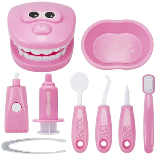 Kinder Zahnarztplay -Set, simuliertes Kleinkind -Zahnarzt -Spielset, Smooth & Safe Children Doctor Kit für Jungen, Mädchen im Alter von 4+, Style 2 von Ligeinsrk