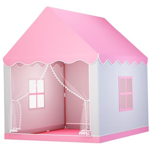 Kinderzelt Indoor, 41 x 49 x 50 Zoll atmungsaktives Spielzelt mit Mesh-Türvorhang, abnehmbares Kinderspielhaus mit Metallunterstützung für 1-12 Jahre altes Kleinkind, Style 1, Spiel Kinderzelt Indoor, 41 x 49 x 50 Zoll atmungsaktives Spielzelt mit Mesh-Türvorhang, abnehmbares Kinderspielhaus mit Metallunterstützung für 1-12 Jahre altes Kleinkind, Style 1, Spiel von Ligeinsrk