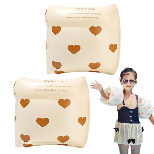 Ligeinsrk Aufblasbare Arm Floaties, 7, 1 x 6, 7 Zoll Pool Arm Floaties, Schwimmausbildungsausrüstung für Kinder und Erwachsene, weiß, aufblasbar Ligeinsrk Aufblasbare Arm Floaties, 7, 1 x 6, 7 Zoll Pool Arm Floaties, Schwimmausbildungsausrüstung für Kinder und Erwachsene, weiß, aufblasbar von Ligeinsrk