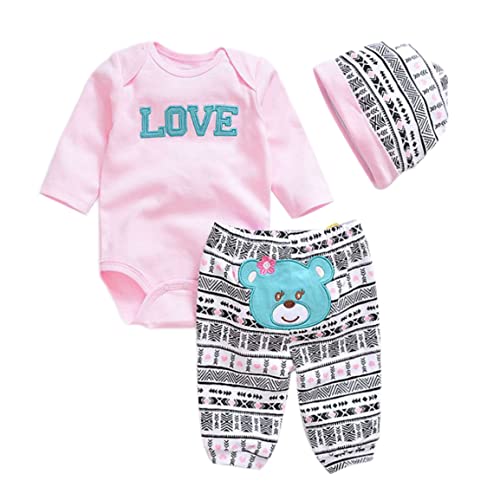 Ligeinsrk Babypuppenkleidung Set Puppen -Outfit Kostümzubehör für 20 bis 22 Zoll Neugeborenen Stil DREI von Ligeinsrk