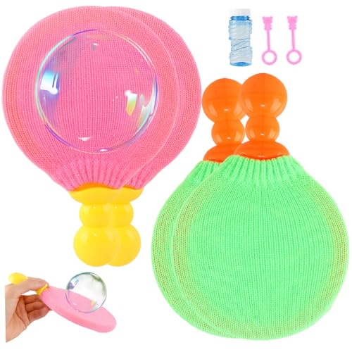 Ligeinsrk Bubble Toys, Interactive Bubble Game mit Lösung & Stick & 4 Schlägen, lustige Ballspiele für Kinder, Familie, Sommer, Outdoor, Partys, Blasen für Kinder, Spielzeug Ligeinsrk Bubble Toys, Interactive Bubble Game mit Lösung & Stick & 4 Schlägen, lustige Ballspiele für Kinder, Familie, Sommer, Outdoor, Partys, Blasen für Kinder, Spielzeug von Ligeinsrk
