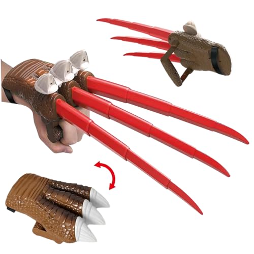 Ligeinsrk Dinosaurierkrallen, versenkbare Krallen Dinosaurierspielzeug, realistische Plastikkinderspielzeug für Weihnachten Halloween Cosplay Party Geburtstagsgeschenke Ligeinsrk Dinosaurierkrallen, versenkbare Krallen Dinosaurierspielzeug, realistische Plastikkinderspielzeug für Weihnachten Halloween Cosplay Party Geburtstagsgeschenke von Ligeinsrk