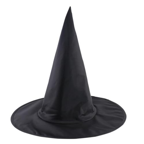Ligeinsrk Frauen schwarze Hexenhut Halloween Hexe Peaked Hut Kostüm Accessoire für Halloween und Weihnachtsfeier Oxford Stoffkappe mit 1Packhalle Ligeinsrk Frauen schwarze Hexenhut Halloween Hexe Peaked Hut Kostüm Accessoire für Halloween und Weihnachtsfeier Oxford Stoffkappe mit 1Packhalle von Ligeinsrk