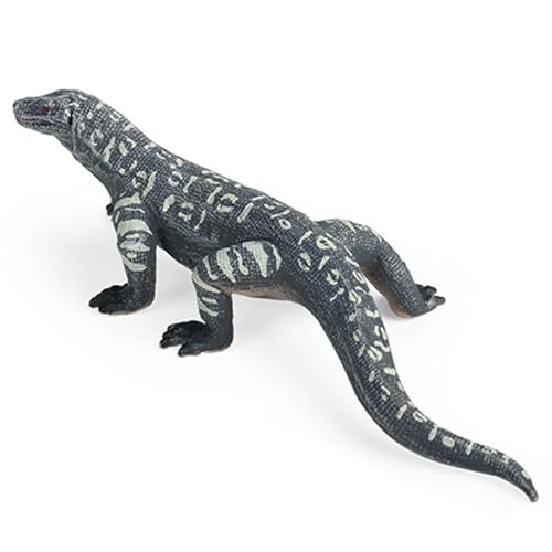 Ligeinsrk Gefälschte 6x2 -Zoll Realistic Crawling Monitor Figur mit langem Schwanzpädagogik Abs Reptilienspielzeug, Geschenke für Kinder, Fälschung von Ligeinsrk