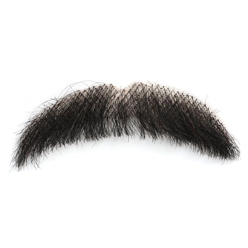 Ligeinsrk Gefälschte Schnurrbart menschliches Haar realistischer Bart 3.15 '' Sperma von Ligeinsrk