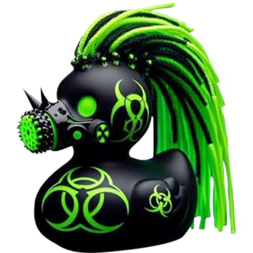 Ligeinsrk Gummi Enten, einzigartige Schwarze Plastik Enten, 4, 7x4, 7x4 Bad, Sammlerbadesspielzeug, kreative Geschenke für Schreibtischkultur Urlaubsfeier Gefälligkeiten, Style 1 1 von Ligeinsrk