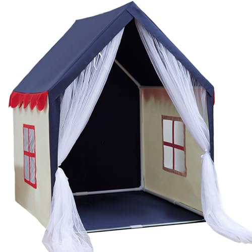 Ligeinsrk Kinderzelt 49x39x51inch Indoor -Spielzelt für Kinder atmungsaktives Spielhaus mit Fenstern und weißer Netztür für Geschenk Ligeinsrk Kinderzelt 49x39x51inch Indoor -Spielzelt für Kinder atmungsaktives Spielhaus mit Fenstern und weißer Netztür für Geschenk von Ligeinsrk
