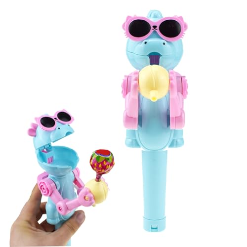 Ligeinsrk Lollipop Roboterhalter kreativer staubdestellter Lollipop Aufbewahrungspüde Kreatives Design Roboter Neuheit Kinder von Ligeinsrk