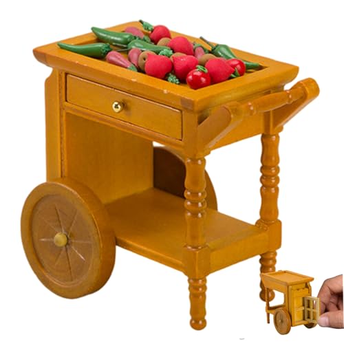 Ligeinsrk Miniatureinkaufswagen, 1:12 Hölzer Dollhouse Miniaturen, lebhafte Puppenhausmöbel für Heim, Miniatureinkaufswagen, Accessoires Ligeinsrk Miniatureinkaufswagen, 1:12 Hölzer Dollhouse Miniaturen, lebhafte Puppenhausmöbel für Heim, Miniatureinkaufswagen, Accessoires von Ligeinsrk