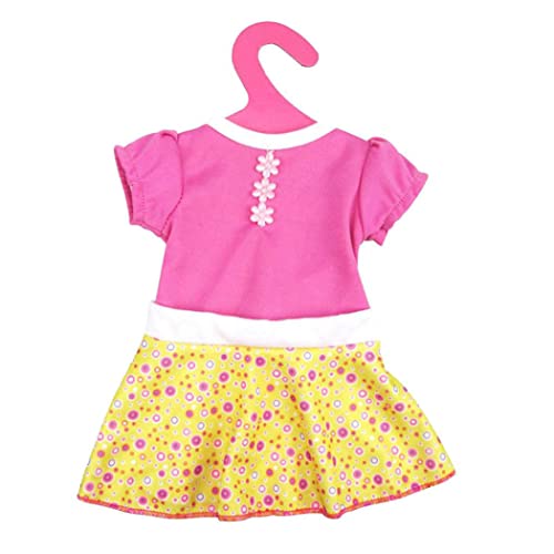 Ligeinsrk Modekleid für 18 -Zoll -Amerikaner und 43 cm Babypuppenkleidung Accessoires Generation Geburtstag Mädchen Geschenkdress von Ligeinsrk