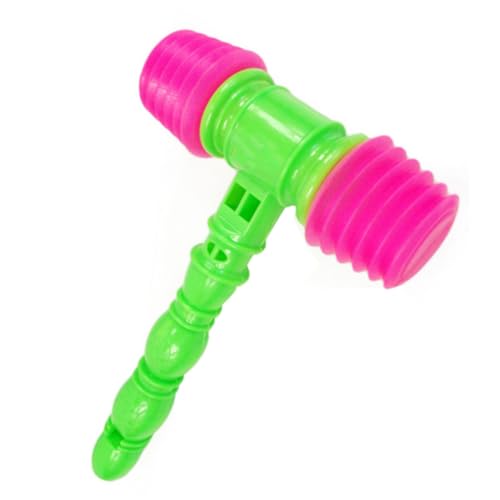 Ligeinsrk Quietschende Hammerspielzeugplastik -Percussion klingen Hammer lustige Quietschspielzeug für Kinder zufällige Farbe, Baby Hämmer Spielzeug, Hämmer von Ligeinsrk