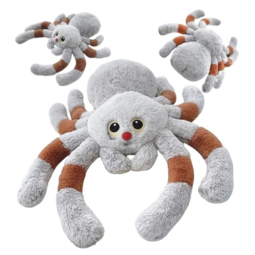 Ligeinsrk Spider Plüschgefüllte Tierrote Nase Halloween Spider, entzückendes weiches Wurfkissen, Halloween Plüsch für Sofa -Wohndekorationen Geschenke, L. Ligeinsrk Spider Plüschgefüllte Tierrote Nase Halloween Spider, entzückendes weiches Wurfkissen, Halloween Plüsch für Sofa -Wohndekorationen Geschenke, L. von Ligeinsrk