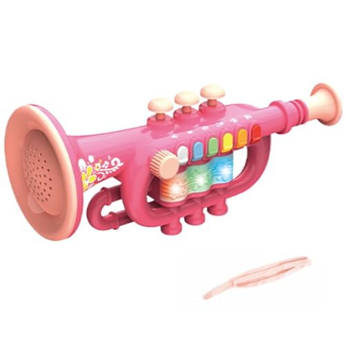 Ligeinsrk Spielzeugsaxophon, einstellbares Volumen, mehrere Rhythmen, Aufzeichnungssaxophonspielzeug mit leichten Effekten und Musik, interaktive lehrreiche Kinder für Anfänger für Kleinkinder, Red Ligeinsrk Spielzeugsaxophon, einstellbares Volumen, mehrere Rhythmen, Aufzeichnungssaxophonspielzeug mit leichten Effekten und Musik, interaktive lehrreiche Kinder für Anfänger für Kleinkinder, Red von Ligeinsrk