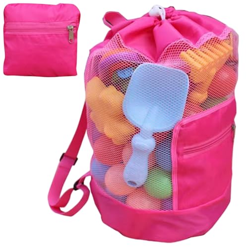 Mesh Beach Bag, 19x15 -Zoll -Kinderstrandtasche mit Tasche, atmungsaktives Urlaubsurlaub für Sandspielzeug, Familienreisen, Lebensmittelgeschäft, Kinder, Mesh Mesh Beach Bag, 19x15 -Zoll -Kinderstrandtasche mit Tasche, atmungsaktives Urlaubsurlaub für Sandspielzeug, Familienreisen, Lebensmittelgeschäft, Kinder, Mesh von Ligeinsrk