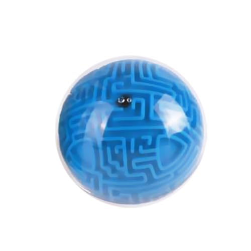Mini 3D Magic Labyrinth Puzzle Ball Würfel Spiel Globe Sphere Bulk Labyrinth Spielzeug Brain Teaser Game Lernbildung Puzzle Spielzeug Geschenke rot (einfach) von Ligeinsrk
