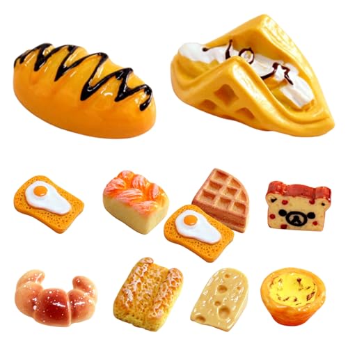 Miniaturbrot 10pcs Safe Harz Künstlich niedlich nie von Ligeinsrk