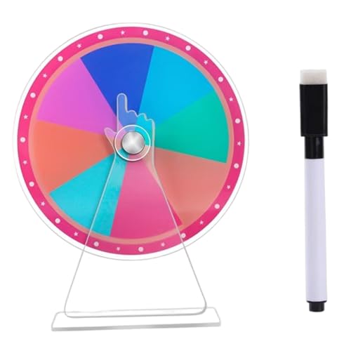 Preisträger Spinner mit Stand 8 Slots Tabletop wiederverwendbares Acrylpreisträger mit trockenem Löschmarker für Messen, Partys und Outdoor -Veranstaltungen, Spinner Preisträger Spinner mit Stand 8 Slots Tabletop wiederverwendbares Acrylpreisträger mit trockenem Löschmarker für Messen, Partys und Outdoor -Veranstaltungen, Spinner von Ligeinsrk