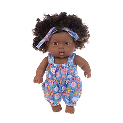 Schwarze Babypuppen 7, 87 Zoll Afroamerikaner Babypuppe bewegliche gemeinsame lebensechte Schwarze Wiedergeborene für Kindergeschenke Festivals Style 6 Puppen Schwarze Babypuppen 7, 87 Zoll Afroamerikaner Babypuppe bewegliche gemeinsame lebensechte Schwarze Wiedergeborene für Kindergeschenke Festivals Style 6 Puppen von Ligeinsrk