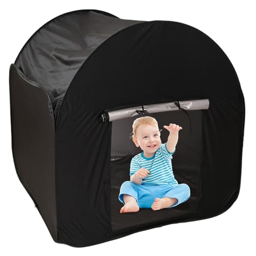Sensorisches Zelt Full Blackout 47x47x47in Square Kinderzelt mit Tür- und Fenstervorhang Faltbare Schnellfreisetzung ruhige Ecke zum Entspannen, Spielen im Innenbereich im Freien, sensorisch, Kinder Sensorisches Zelt Full Blackout 47x47x47in Square Kinderzelt mit Tür- und Fenstervorhang Faltbare Schnellfreisetzung ruhige Ecke zum Entspannen, Spielen im Innenbereich im Freien, sensorisch, Kinder von Ligeinsrk