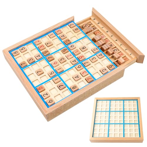 Sudoku für Kinder, farbige Sudoku -Rätsel mit Schubladen, Bildungshölzer -Brettspiele für Zuhause, Schule, Reisen, Blau Sudoku für Kinder, farbige Sudoku -Rätsel mit Schubladen, Bildungshölzer -Brettspiele für Zuhause, Schule, Reisen, Blau von Ligeinsrk