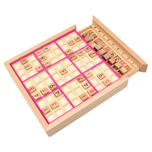 Sudoku für Kinder, farbige Sudoku-Rätsel mit Schubladen, Bildungshölzer-Brettspiele für Zuhause, Schule, Reisen, Style-2, Kinder, Rätsel von Ligeinsrk