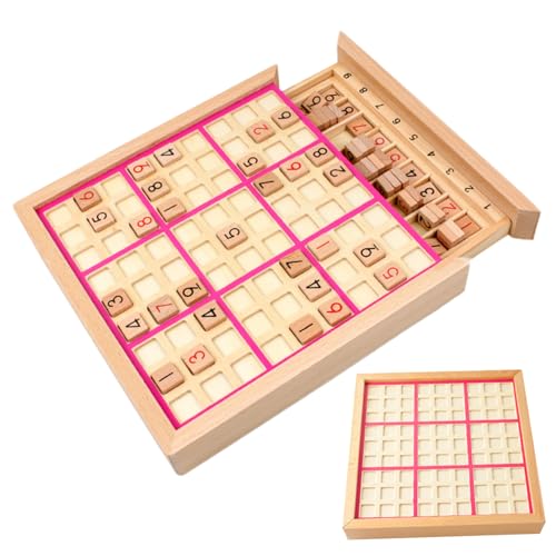 Sudoku für Kinder, farbige Sudoku-Rätsel mit Schubladen, Bildungshölzer-Brettspiele für Zuhause, Schule, Reisen, Style-2 Sudoku für Kinder, farbige Sudoku-Rätsel mit Schubladen, Bildungshölzer-Brettspiele für Zuhause, Schule, Reisen, Style-2 von Ligeinsrk