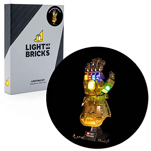 Light My Bricks Kit Lights Kompatibel mit Infinity Glove 76191 von Light My Bricks