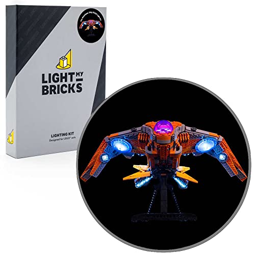 LightMyBricks Lichter Kompatibel für Lego The Guardians' Ship 76193 - Lego-kompatibles Beleuchtungsset - Lichterkit - Kind - Fantasie LightMyBricks Lichter Kompatibel für Lego The Guardians' Ship 76193 - Lego-kompatibles Beleuchtungsset - Lichterkit - Kind - Fantasie von Light My Bricks