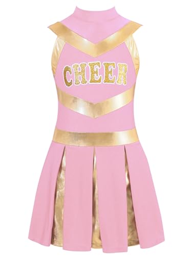 LiiYii Kinder Kostüm Pompon Mädchen Uniform Outfit Mädchen Halloween Karneval Maskerade Jahre Rosa 158-164 LiiYii Kinder Kostüm Pompon Mädchen Uniform Outfit Mädchen Halloween Karneval Maskerade Jahre Rosa 158-164 von LiiYii