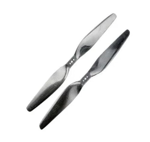 1 Paar 16/17/18/20/22 Zoll 3K Carbon Propeller CW CCW Requisiten Fit for Multicopter Quadcopter RC Drone(1655) von LiiZZi