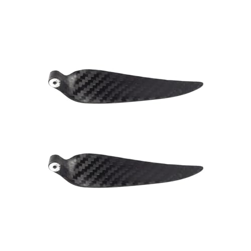 1 Paar Carbon-Faltpropeller 9-13 Zoll Leichte Passform for RC-Segelflugzeuge/Drohnen/Flugzeuge Köperbindung(10 6) von LiiZZi