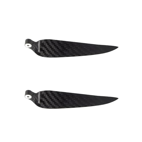 1 Paar Carbon-Faltpropeller 9-13 Zoll Leichte Passform for RC-Segelflugzeuge/Drohnen/Flugzeuge Köperbindung(11 8) von LiiZZi