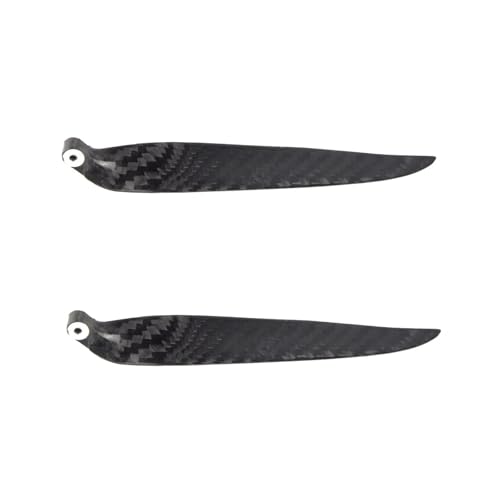 1 Paar Carbon-Faltpropeller 9-13 Zoll Leichte Passform for RC-Segelflugzeuge/Drohnen/Flugzeuge Köperbindung(13 7) von LiiZZi
