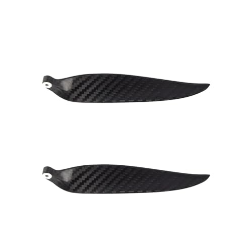 1 Paar Carbon-Faltpropeller 9-13 Zoll Leichte Passform for RC-Segelflugzeuge/Drohnen/Flugzeuge Köperbindung(13 8) von LiiZZi