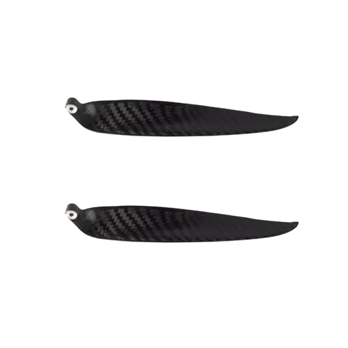1 Paar Carbon-Faltpropeller 9-13 Zoll Leichte Passform for RC-Segelflugzeuge/Drohnen/Flugzeuge Köperbindung(15 10) von LiiZZi