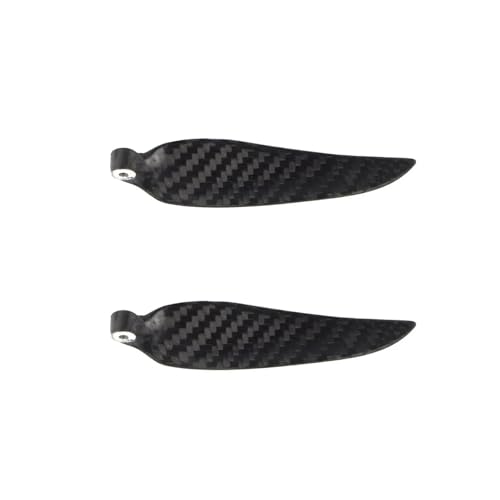 1 Paar Carbon-Faltpropeller 9-13 Zoll Leichte Passform for RC-Segelflugzeuge/Drohnen/Flugzeuge Köperbindung(9.5 5) von LiiZZi