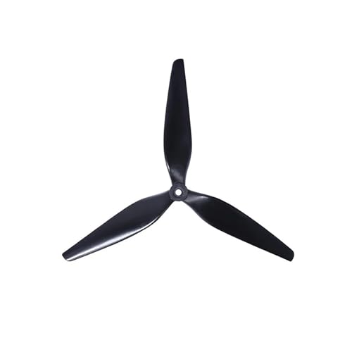 1050 10X5X3 Propeller 10 Zoll 3-Blatt Schwarz Carbon Nylon CW CCW Fit for FPV Drone Zubehör(1PCS CW CCW) von LiiZZi