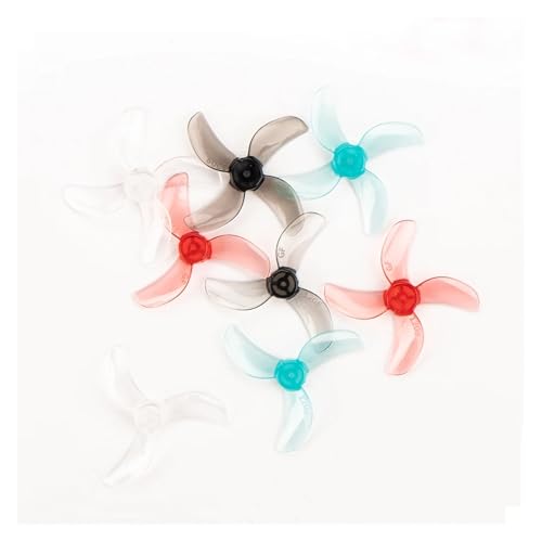 16 Paare (16CW + 16CCW) 1208 3-Blatt / 1209 4-Blatt 31 mm PC-Propeller 0,8 mm 1 mm 1,5 mm Passend for FPV Freestyle Tinywhoop Drohnen(1209 Mix Color) von LiiZZi