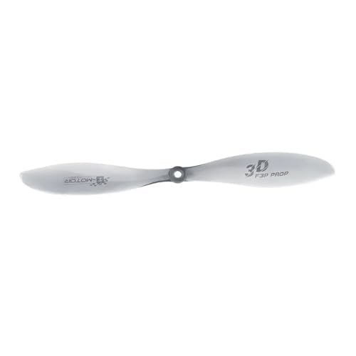 1pc F3P 3D Propeller T9048 Kunststoff Elastische Prop Fit for RC Flugzeug Modell(Black x 1pcs) von LiiZZi