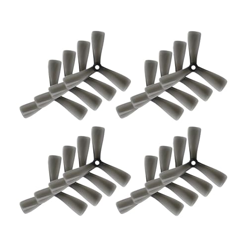 2/4 Paar 3535 3,5 Zoll Cine Tri-Blade/3 Propeller Mit 5mm Montage Loch Fit for FPV Protek35 Teile(4pair) von LiiZZi