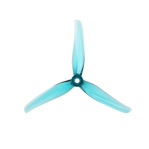 2/4 Paar F5 5 Zoll 3tri Propeller Mit 5mm Montage Loch Fit for FPV Drone Teile(Blue-4pair) von LiiZZi