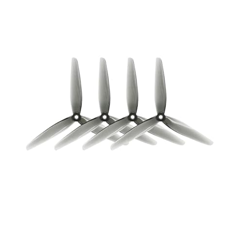 2 Paar 7X 3,7 X3 7037 / 7X5X3 7050 / 7X 4,5 X3 7045 / 7,5X3,7 X3 7037 3-Blatt PC FPV Propeller Fit for 7 Zoll Drone Propeller(7.5X3.7X3 7037) von LiiZZi